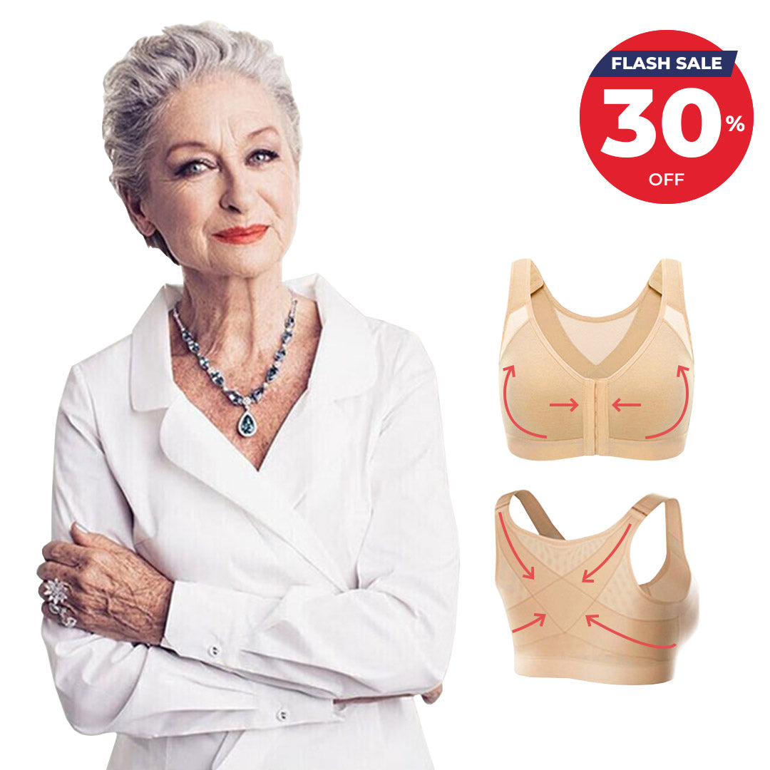 Posture bra for rounded shoulders helps to correct slouching shoulders.  They look like normal bras but have more coverage for better overall support.  Read n…