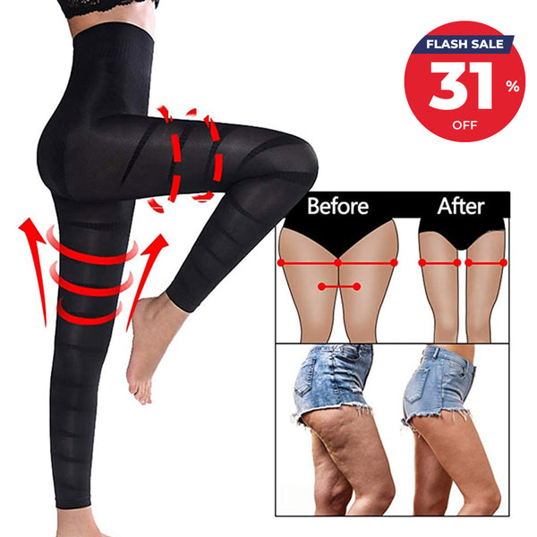 Anti Cellulite Slim Compression Leggings - Sculpt your Legs – WomanOcean