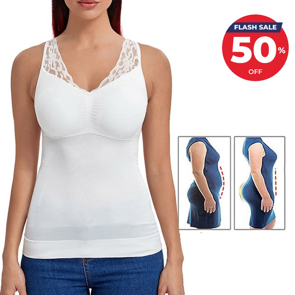 NEW Cami Tank Top Lace Slimming Body Shaper – WomanOcean