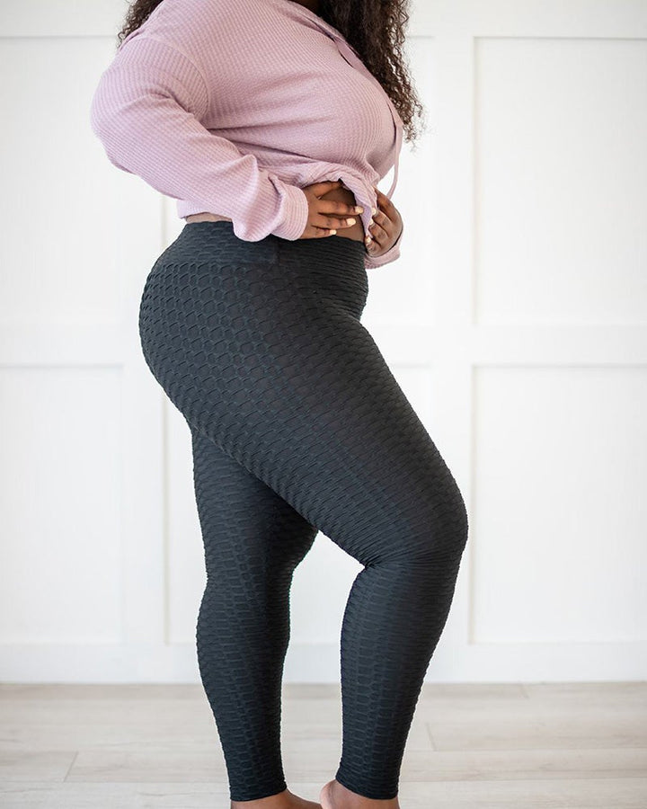 New Famous Tiktok Leggings, Butt Lift High Waist Yoga Pants for Women,  Workout Scrunch Booty Lifting Leggings Tights Plus Size