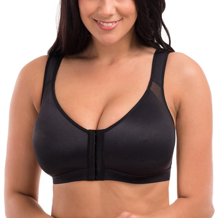 Embraced Bra for Seniors with Front Closure, Summer Posture Correcting Bras  for Women Front Close Push Up Bra Plus Size Womens Bras Front Closure