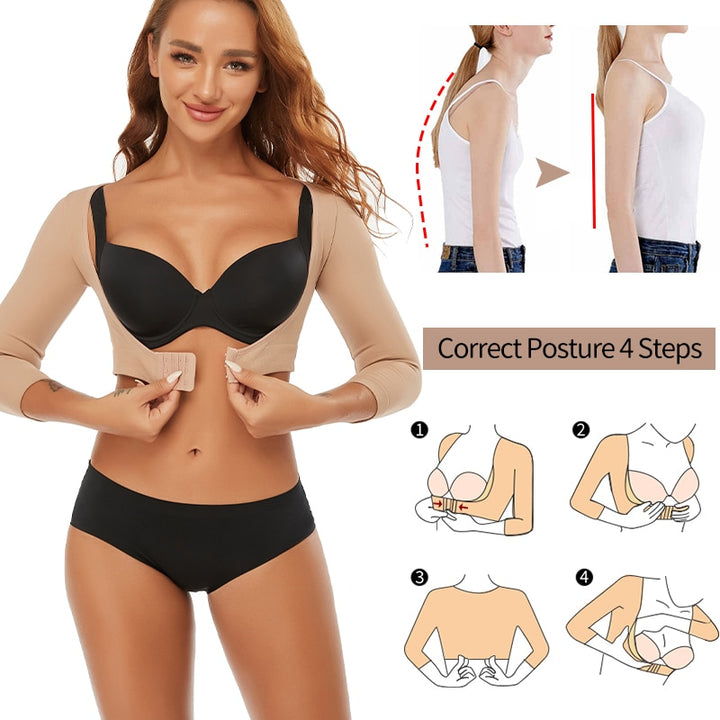 Women Upper Arm Shaper Compression Posture Shaper Tops