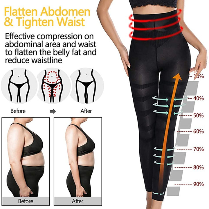Anti Cellulite Slim Compression Leggings - Sculpt your Legs – WomanOcean